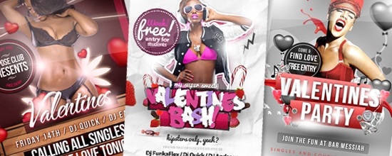 Top 10 Valentines Flyer Templates