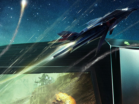 Nvidia 3D Illustration Desktop Ad