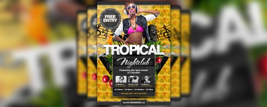 free-tropical-flyer-template