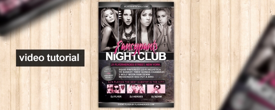 Fancypants Flyer Design Tutorial