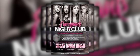 Fancypants Free Flyer Template