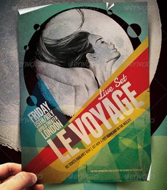 Indie-Vintage-Flyer-001-Voyage Indie Vintage Flyer 001 Voyage
