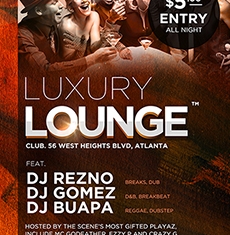 Luxury Lounge Flyer Template