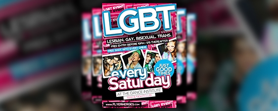 LGBT Flyer Template