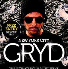 Gryd DJ Flyer Template