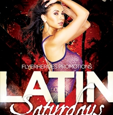 Latin Night Flyer Template