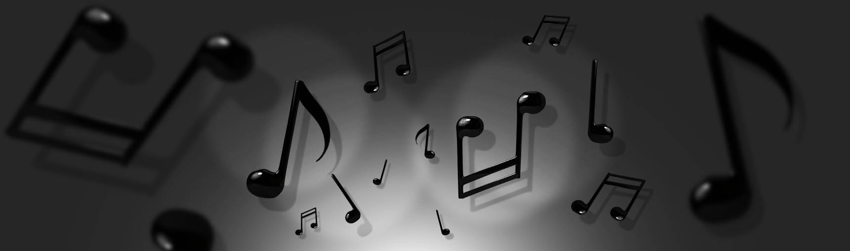 Free 3D Music Notes & Musical Elements PNG Renders Download