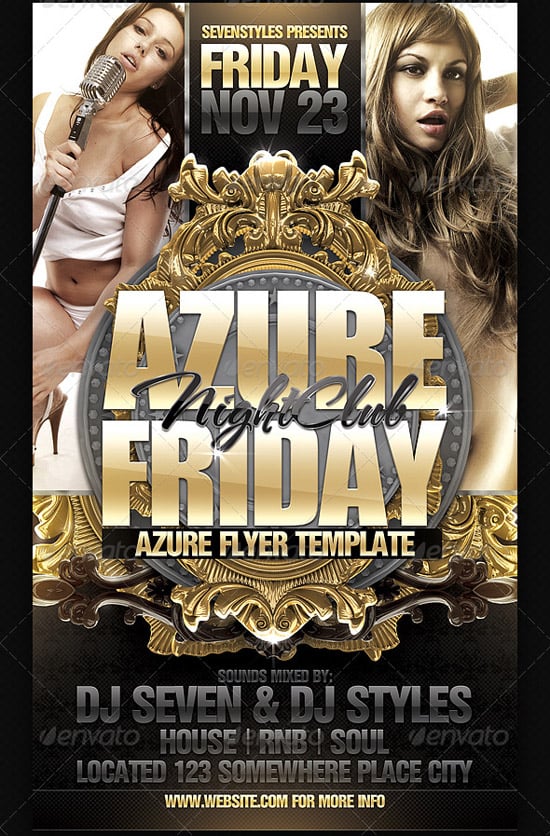 Azure Flyer Template