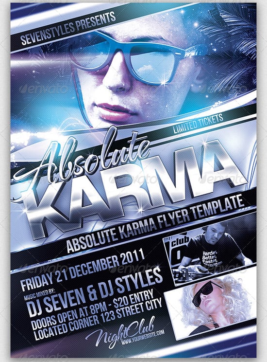 Karma Flyer Template