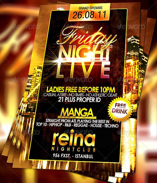 Nightclub-flyer-template