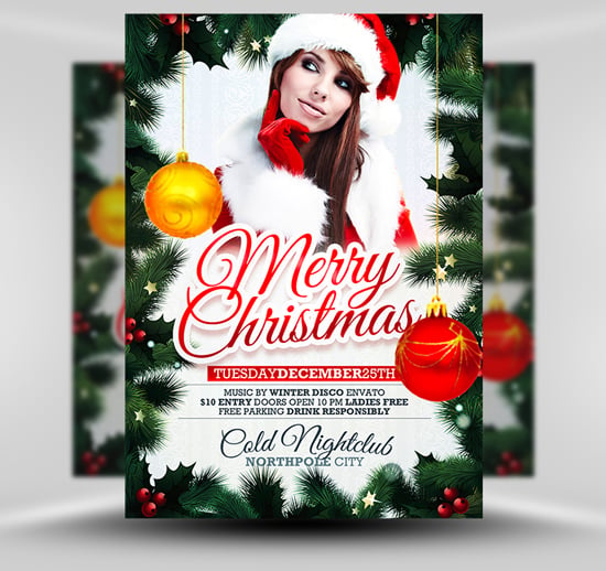 Free Xmas Flyer Template