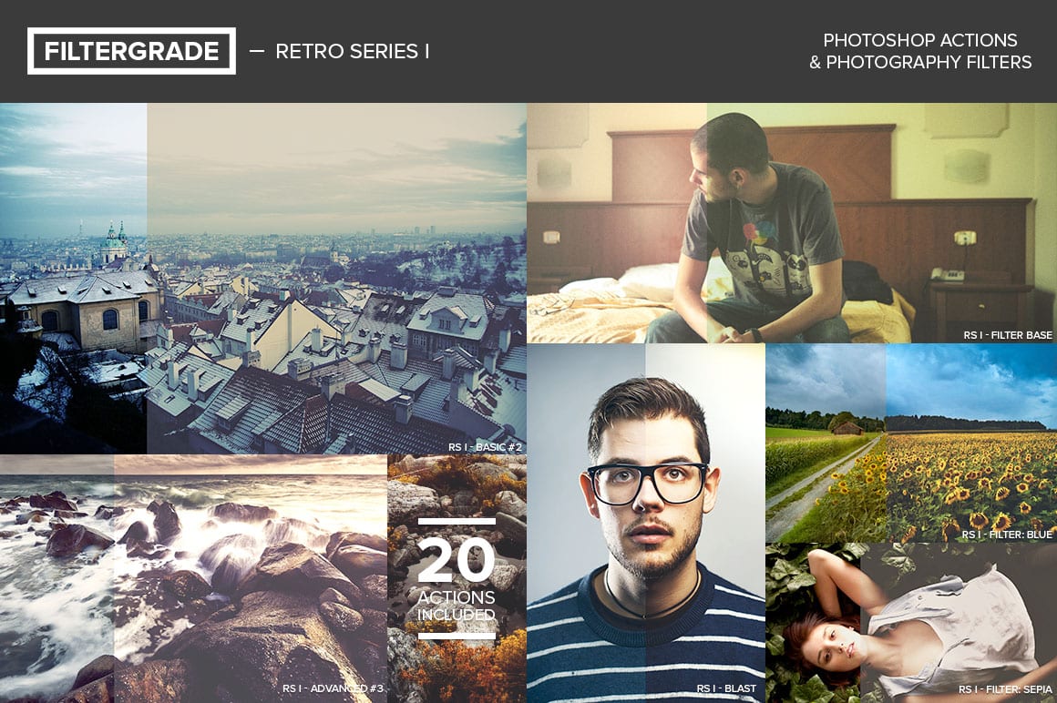 FilterGrade's Retro Series I Free for PRO Members