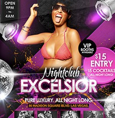 Excelsior Flyer Template