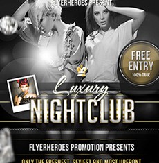 Luxury Nightclub Flyer Template