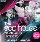 The Acid House Flyer Template