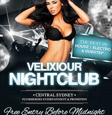 Velixiour Flyer Template