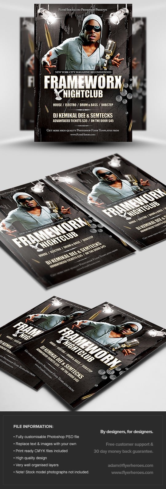 Frameworx 1 Flyer Template