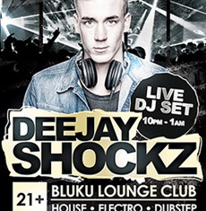 Shockz DJ Flyer Template