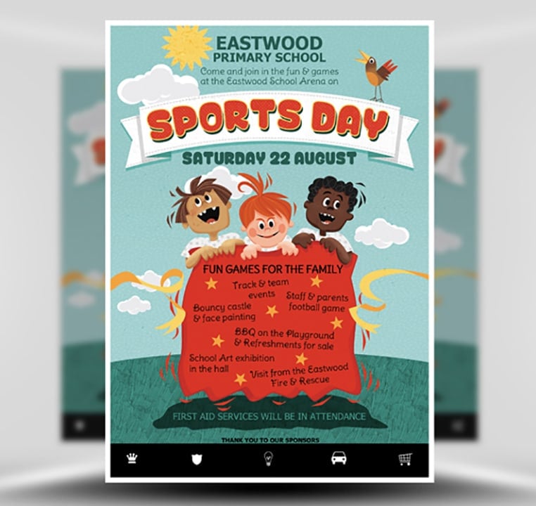 sports-day-poster-design-sketsa