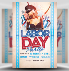 Labor Day Party Flyer 3