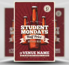 Student Offer Flyer Template - FlyerHeroes