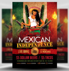 Mexican Independence Day Flyer