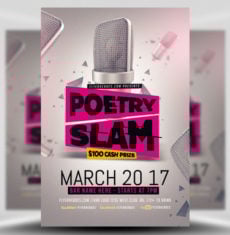Poetry Slam Flyer