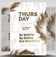 Feather Series – Thursday Night Flyer