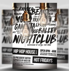 Pro Exclusive: HipHop House V2 Flyer