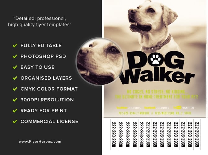 Dog Flyer Template