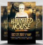 Little Haunted House Flyer 2