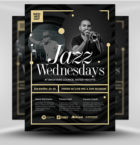 Jazz Music Night Flyer