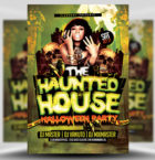 Haunted House Halloween Flyer