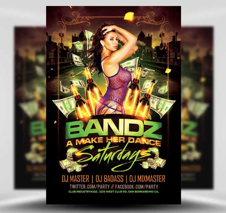 Bandz a Make Her Dance Flyer