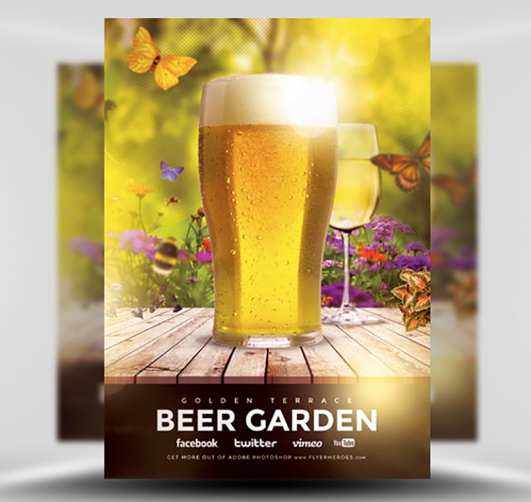 Beer Garden Flyer