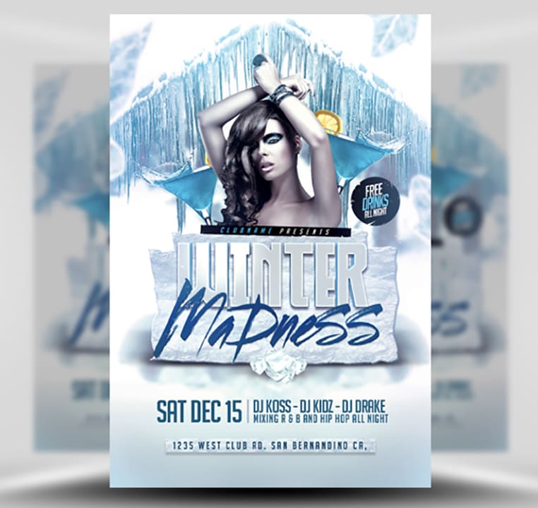 Winter Madness Flyer