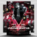 Levels Free Nightclub Flyer