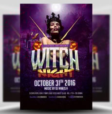 Witch Night Flyer