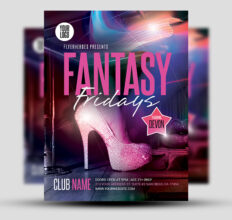 Strip Club Flyer 1 - FlyerHeroes